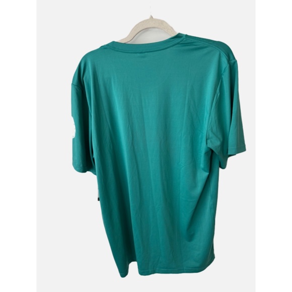 Rip Curl Dawn Patrol Surf Tee Rashguard Swim Top Green Turquoise NWT L - Picture 5 of 5